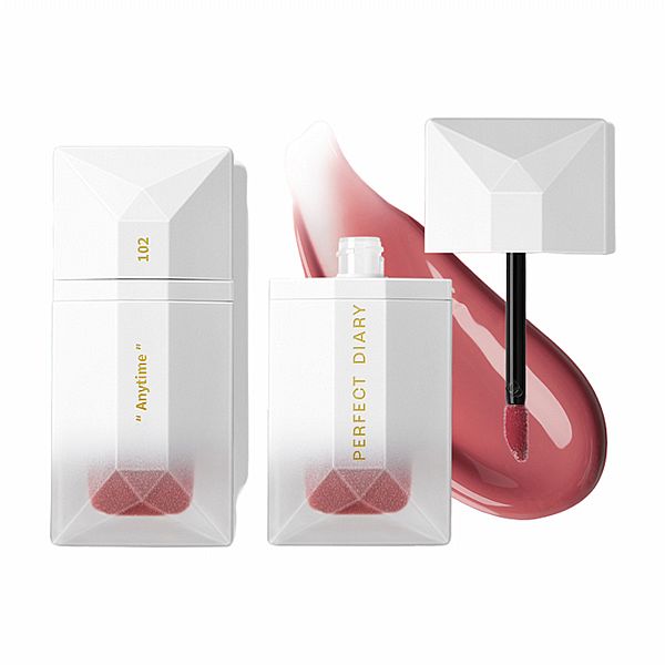 官方授權經銷》Perfect Diary 完美日記~浮光微漾名片唇釉(4g