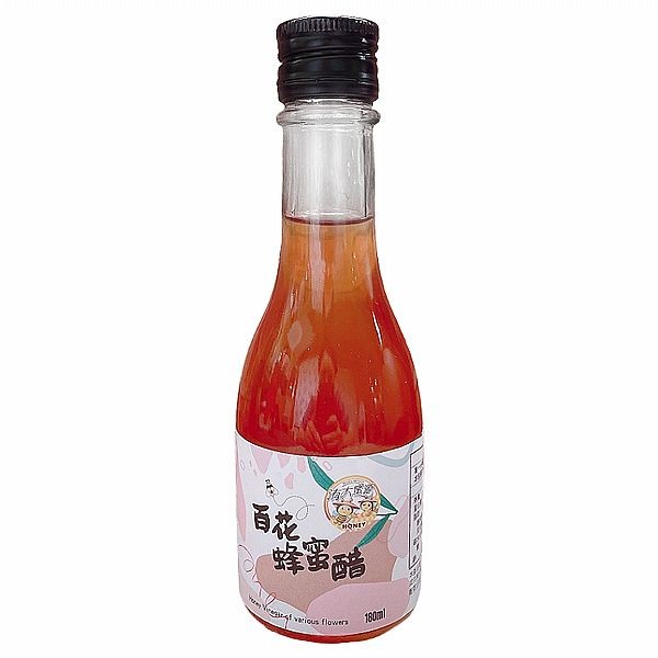 洧大蜜源(蕭崧洧)~百花蜂蜜醋(180ml)