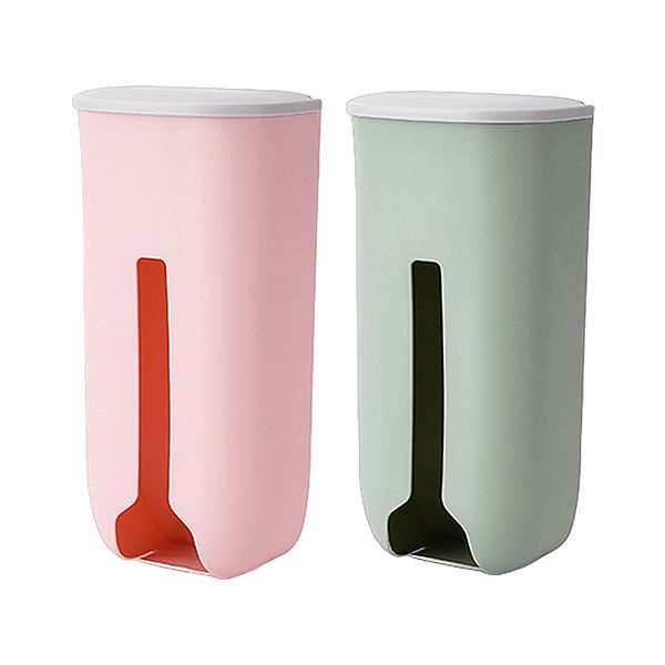 北歐風壁掛式垃圾袋抽取收納盒(1入) 款式可選