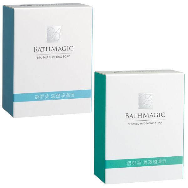 台鹽生技~蓓舒美海鹽淨膚／海藻潤澤皂(130g) 款式可選