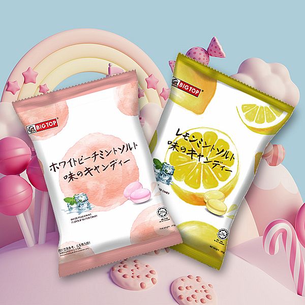 馬來西亞 BigTop~薄荷味鹽糖(100g) 款式可選