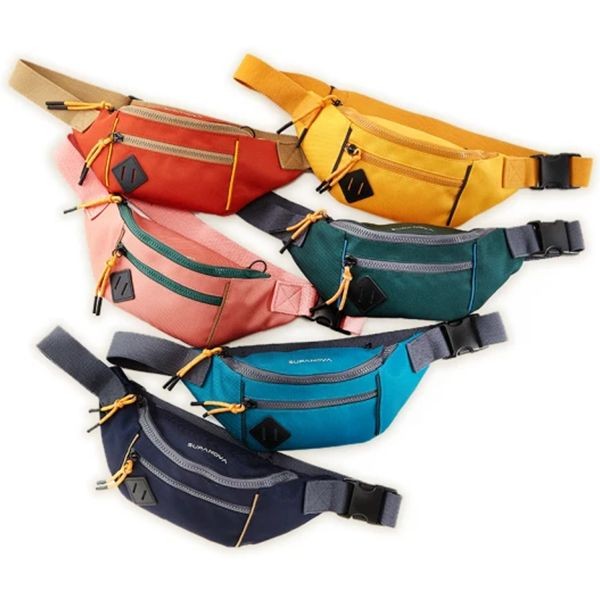 SUPANOVA~探險家系列-防潑水生活休閒腰包(1入) 款式可選