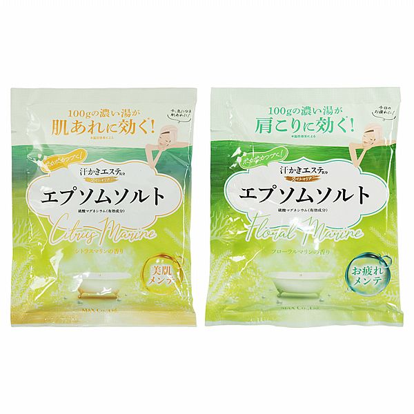 日本 MAX~海鹽美肌浴鹽入浴劑(100g) 款式可選