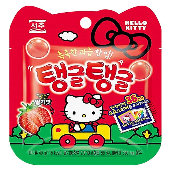 草莓 軟糖 韓國 軟糖 韓國 草莓