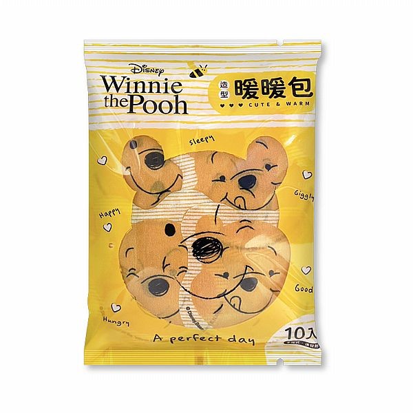 御衣坊~Winnie The Pooh 小熊維尼造型暖暖包(表情款)10入 圖案隨機出貨