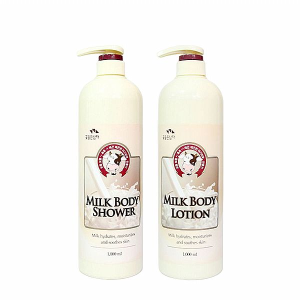 The-flower-men~牛奶香氛身體沐浴乳／精華乳1000ml 款式可選
