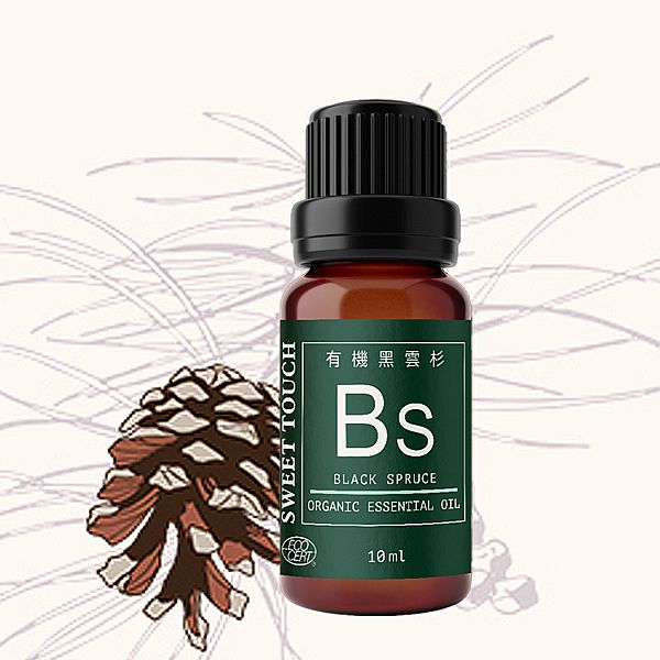 SWEET TOUCH~直覺(有機系列)黑雲杉單方精油(10ml)