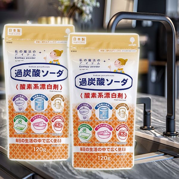 日本 紀陽除虫菊~過碳酸清潔粉(120g)