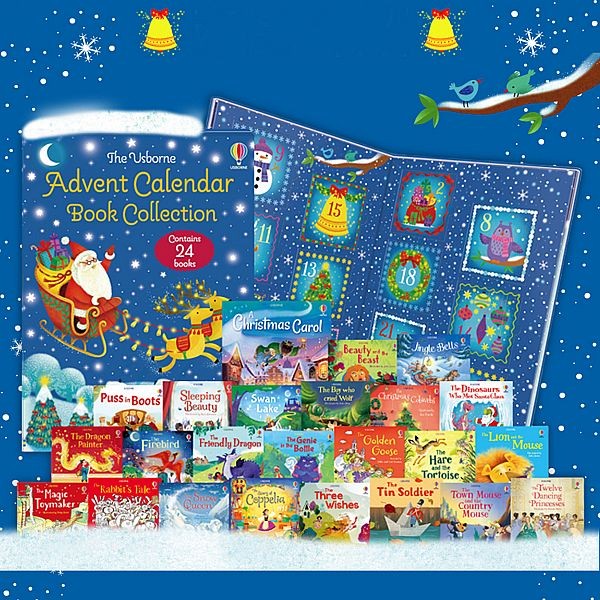 (廠)維京國際~Advent Calendar Book Collection兒童書(藍色英文版)1組入