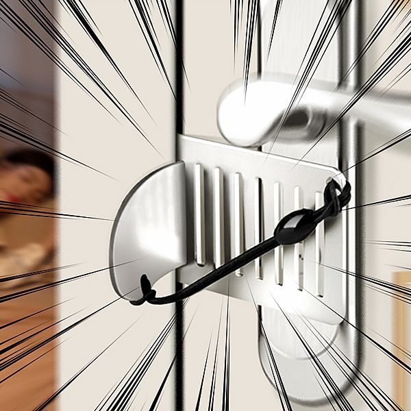 阻門器／房間防盜門鎖(單入)