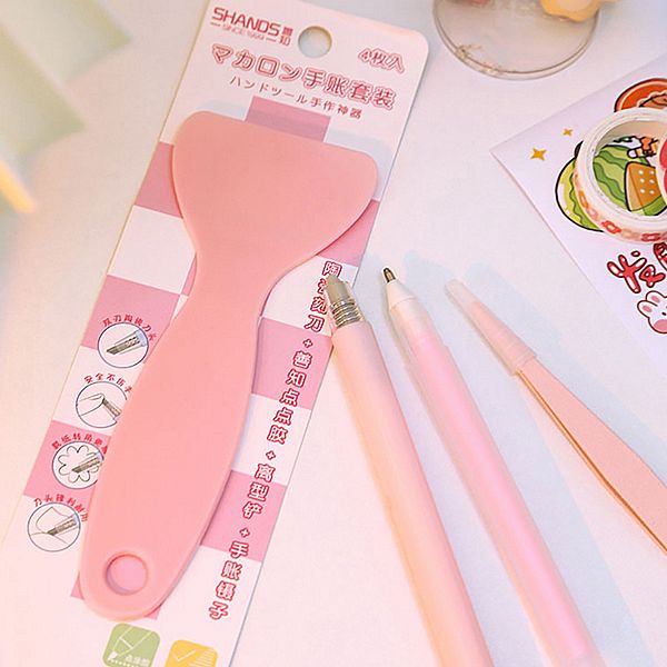 DIY手帳工具／手帳神器四件組(1組入) 款式可選