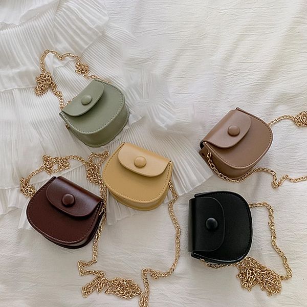 韓版小廢包／迷你百搭斜背馬鞍包(1入) 款式可選