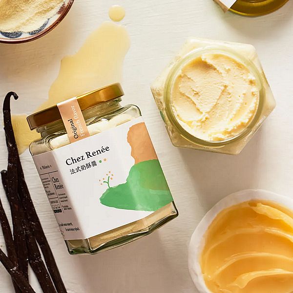 Chez Renee~法式奶酥醬-原味(170g) 奶素