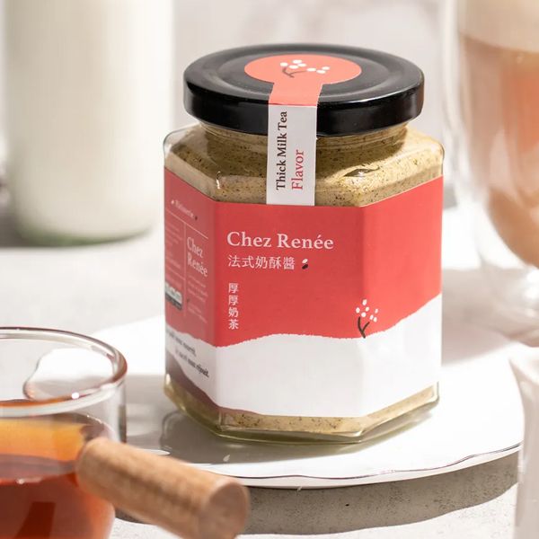 Chez Renee~法式奶酥醬-厚厚奶茶(170g) 奶素