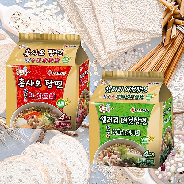 韓國 KORMOSA~ 韓素香湯麵(110gx4入) 款式可選