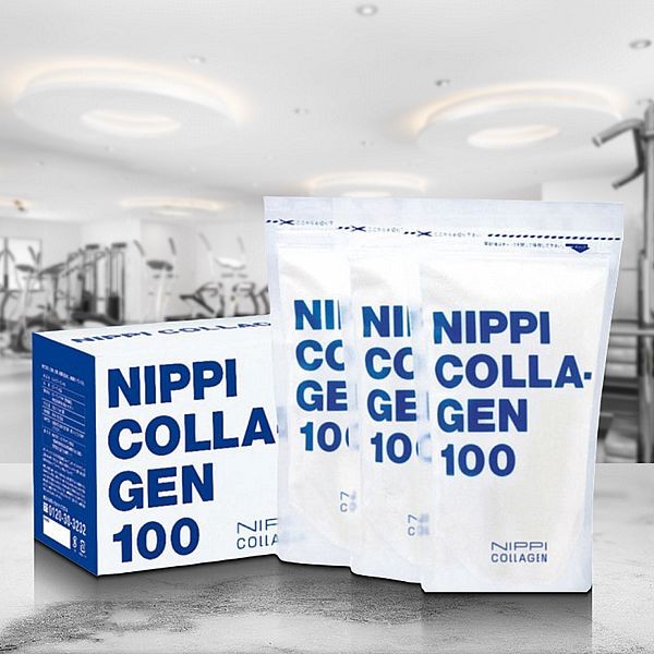 NIPPI~膠原蛋白粉100(附5g湯匙)110gx3袋