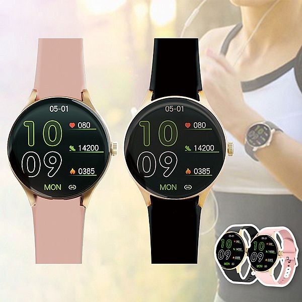 ERGOLINK~SW300 高亮AMOLED全圓心率血氧通話手錶(1入) 款式可選