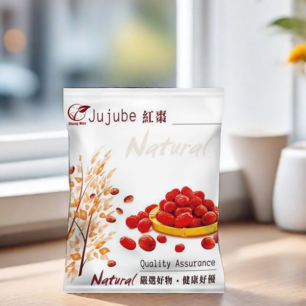 梁時Sheng Wen~頂級特選紅棗600g±5%