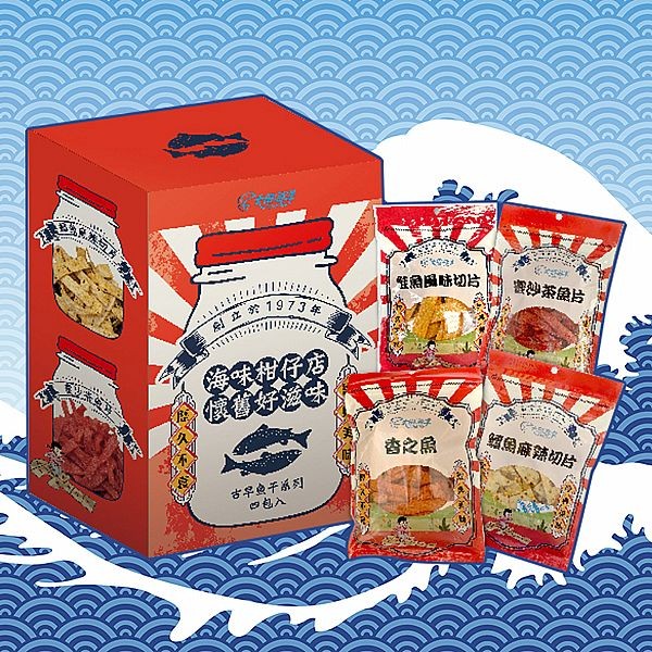 大田海洋~魚干禮盒(340g)