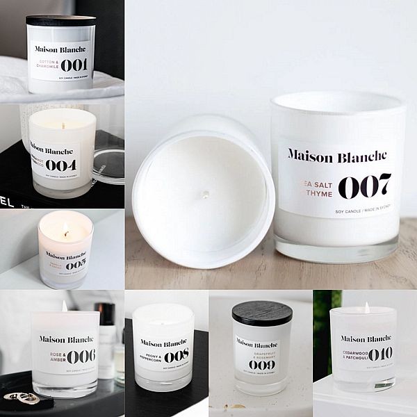 Maison_Blanche~手工香氛蠟燭(60g) 款式可選 純素
