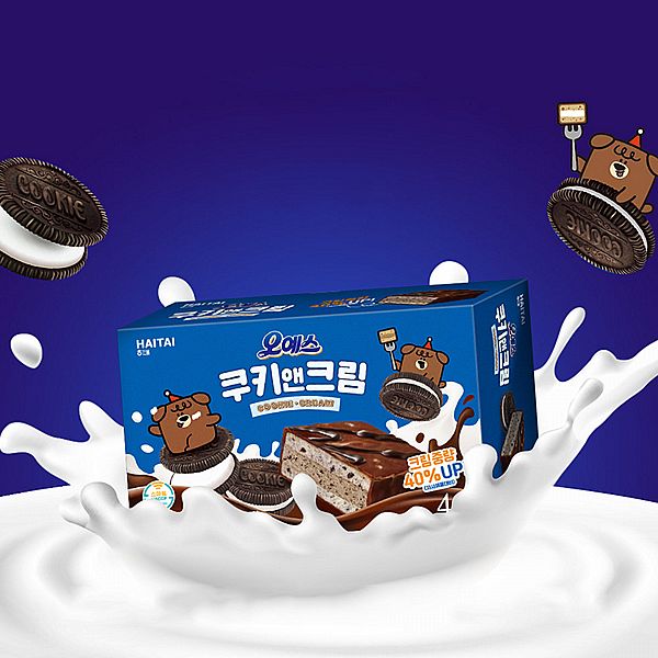 韓國 海太~脆皮蛋糕(巧克力夾心餅口味)120g