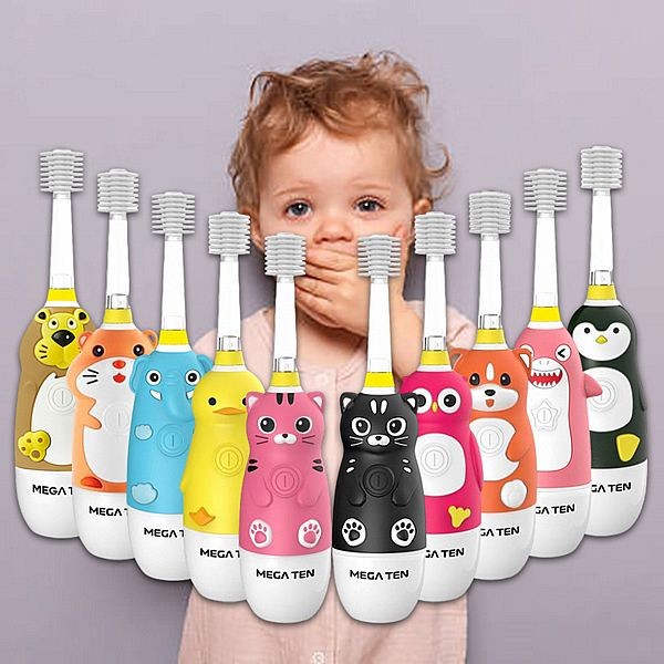 VIVATEC~MEGA TEN360兒童電動牙刷(1入) 款式可選