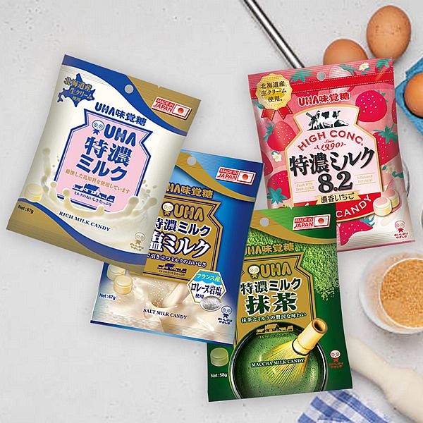 UHA 味覺糖~特濃牛奶糖(1包入) 款式可選