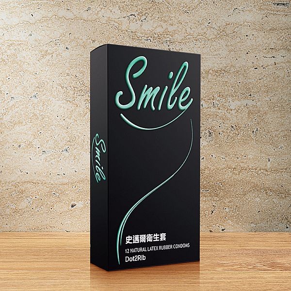 Smile 史邁爾~雙環魔粒衛生套保險套(12入)