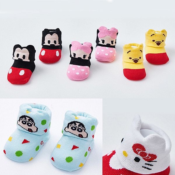 ONEDER 旺達棉品~迪士尼系列造型寶寶止滑襪(1雙入) 款式可選