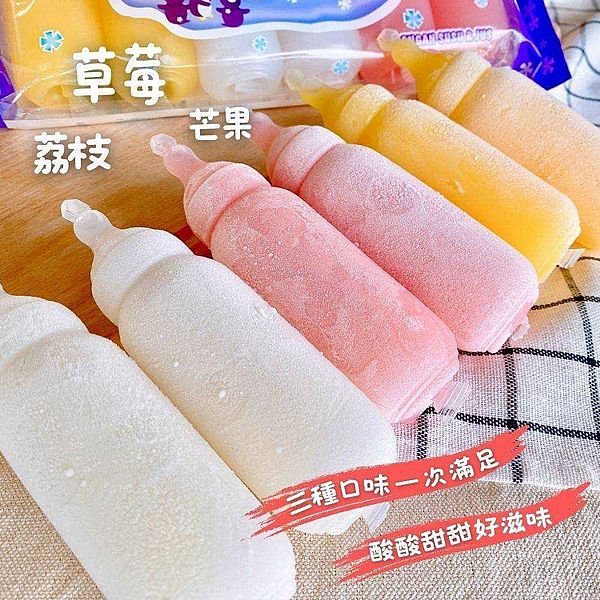 COCON 可康~綜合雪花棒棒冰-奶瓶(80mlX6支) 奶瓶冰／果汁冰