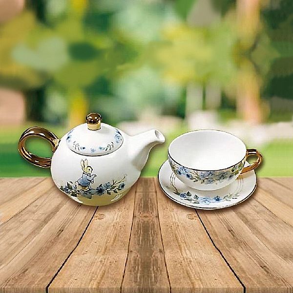 Peter Rabbit 比得兔~青花瓷子母壺組(1組入)
