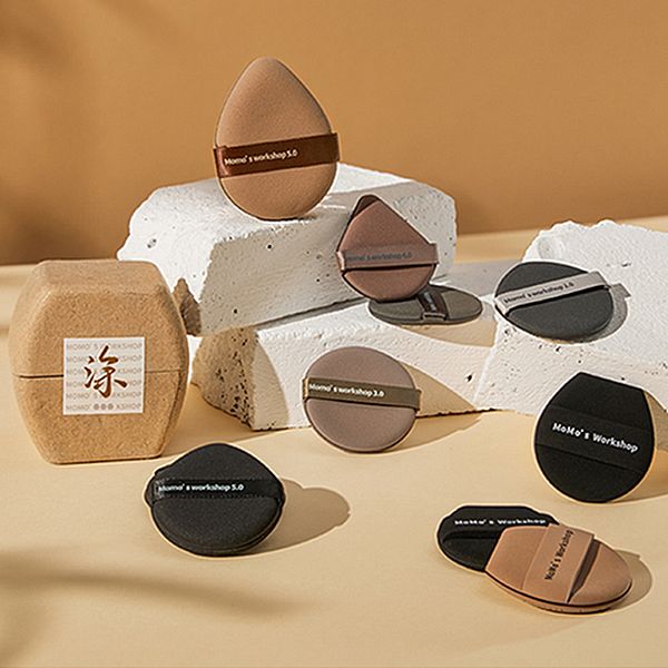 momo's wokshop 毛吉吉~氣墊粉撲(5入) 款式可選