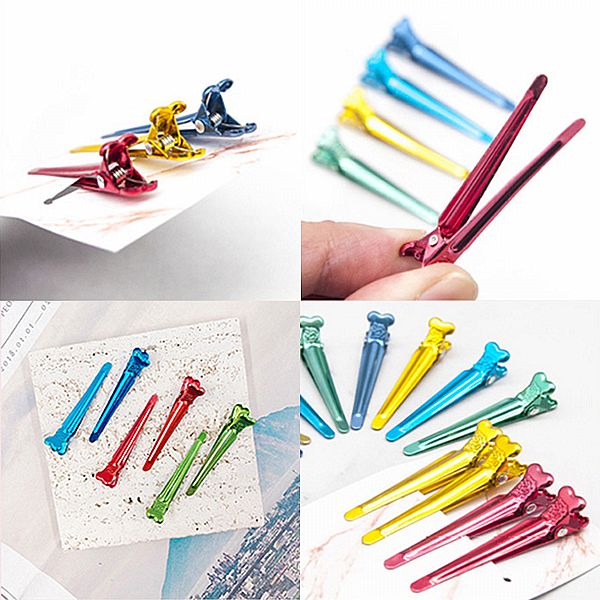 妝漾~韓式無痕瀏海夾(4入／袋) 顏色隨機出貨