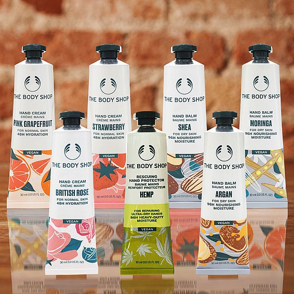 THE BODY SHOP 美體小舖~護手霜(30ml) 款式可選 純素