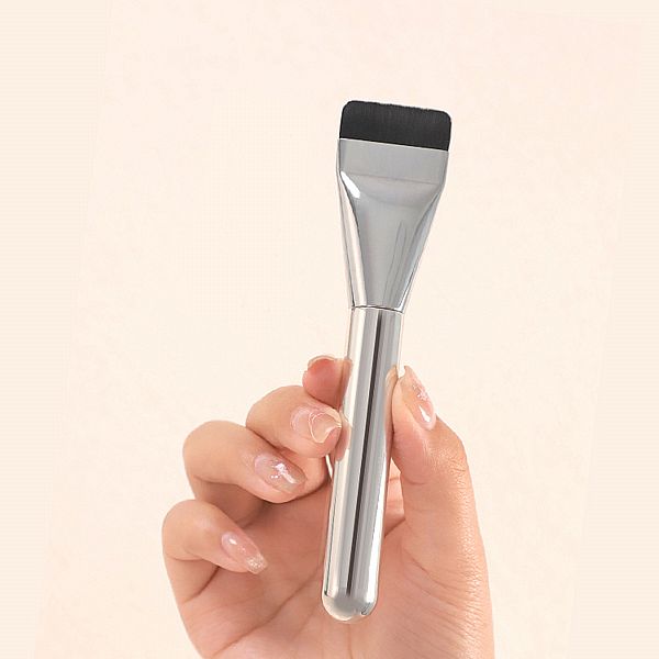 超薄一字型平頭粉底刷／面膜刷(1入)