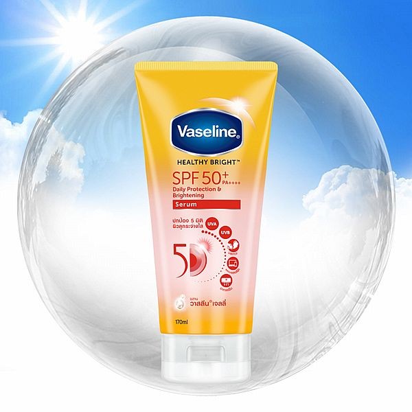 Vaseline 凡士林~5D極護水感防曬乳(170ml)