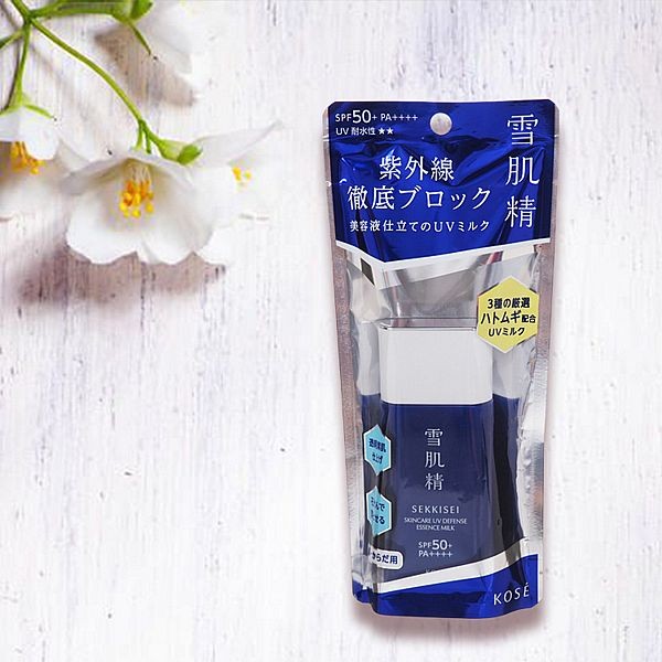 KOSE 高絲~雪肌精輕水感UV防曬乳SPF50+(60g) 海洋友善