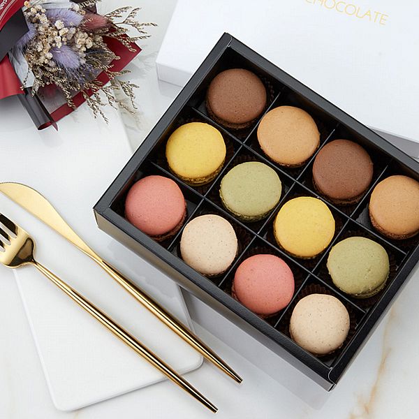 Joyce Chocolate~法式馬卡龍禮盒(12顆入)