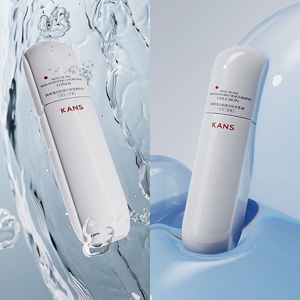 KANS 韓束~雪白肌美白保濕柔膚水／補水乳液(100ml)