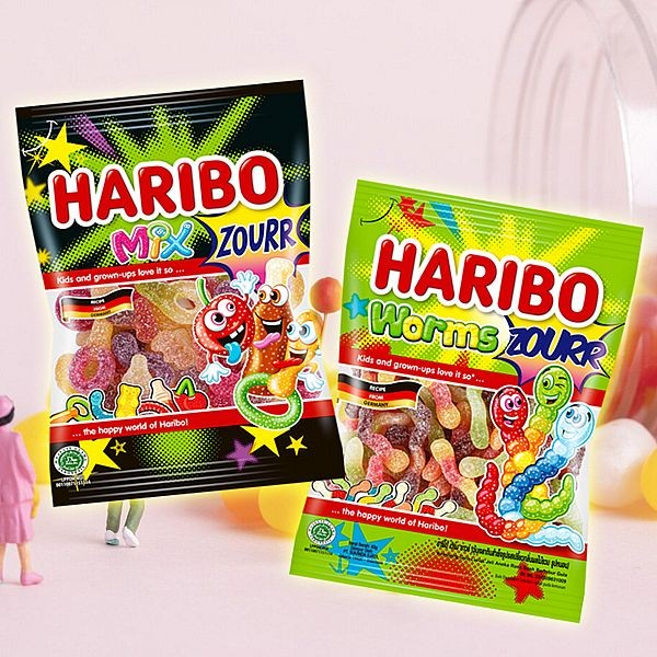 HARIBO 哈瑞寶~酸甜Q軟糖(80g) 款式可選