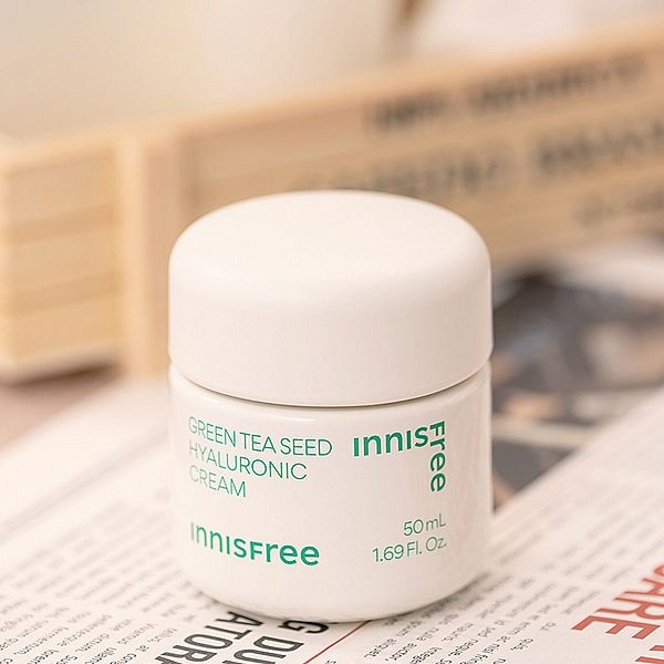 韓國 Innisfree~綠茶籽玻尿酸保濕霜(50ml)