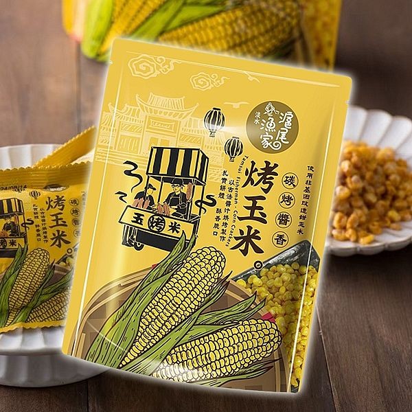 滬尾漁家~烤玉米(醬香風味)70g