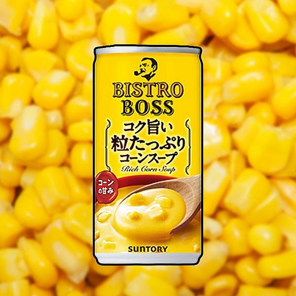 SUNTORY 三得利~BOSS玉米濃湯(185ml)