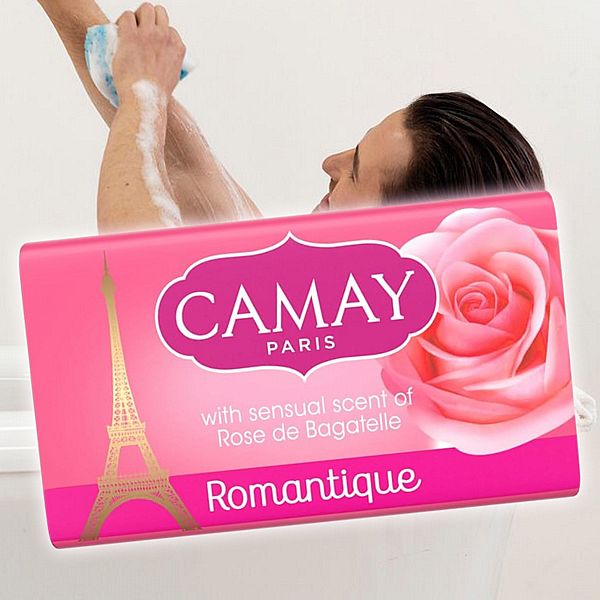 CAMAY 佳美~潤膚香皂(玫瑰浪漫)165g