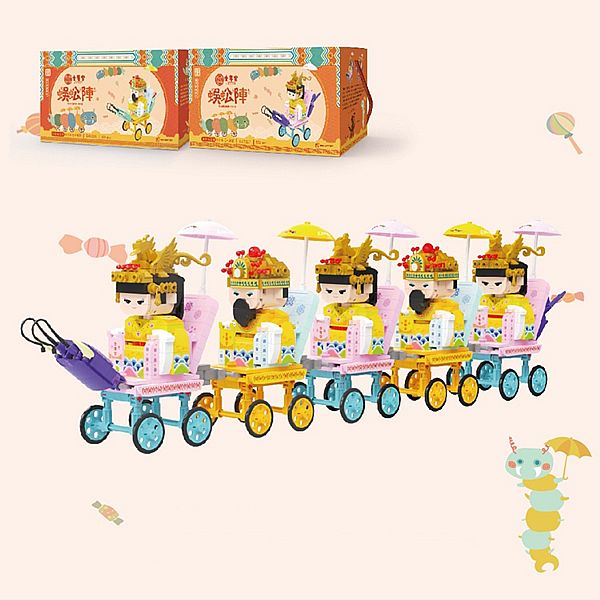 TRUE WAY TOY~下茄萣金鑾宮蜈蚣陣積木組(1組入) 款式可選