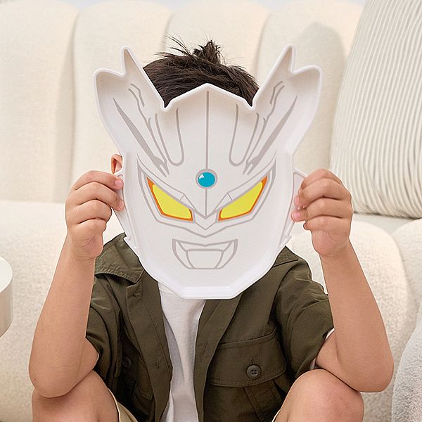 Kikimmy~超人力霸王兒童造型餐盤(1入)