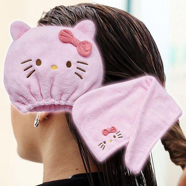 ONEDER 旺達棉品~凱蒂乾髮帽／立體乾髮帽(1入) 款式可選