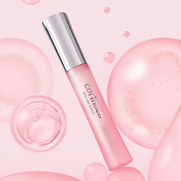 韓國 Coringco~粉紅膠原睫毛滋養精華液(13ml)