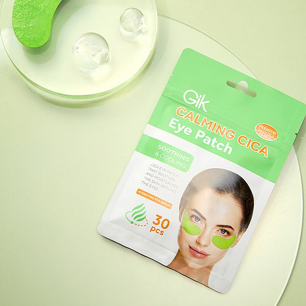 GIK~積雪草舒緩眼膜(15對入)