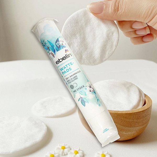 德國 ebelin~圓形化妝棉(140片) 大包裝 卸妝棉